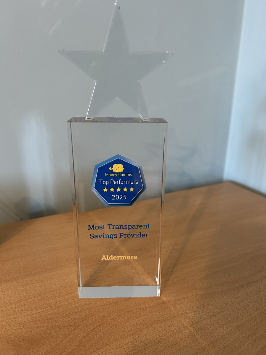 Congratulations to <a href="/AldermoreBank/">Aldermore Bank</a> for 2 category wins in the 2025 Top Performers Awards