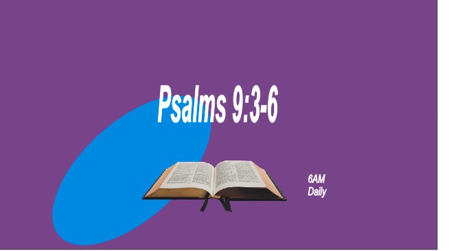 Lukakefass's tweet image. SCRIPTURES FOR THE DAY- Psalms 9:3-6// 19th March, 2025 (#MORNINGPRAYERS/#WORD/#FIREPRAYERS #6AMPRAYERS #fallandperish

Psalms 9:3-6, Vrs 3 When mine enemies are turned back, they shall fall and perish at thy presence.