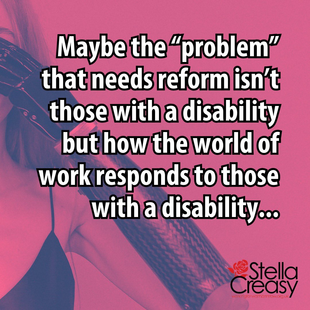 know discrimination is widespread. That’s what reform should mean. 

If you agree share this to help challenge the narrative about what the problem is…