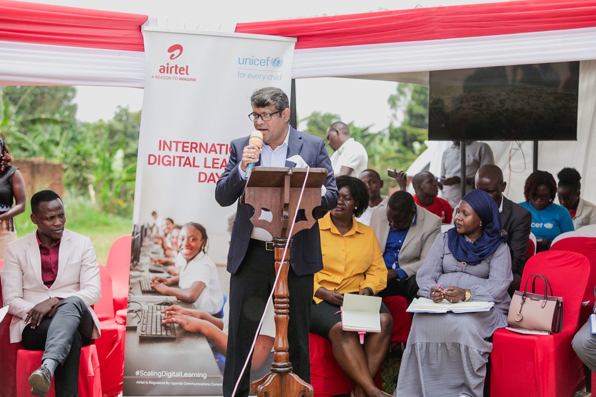 Airtel_Ug's tweet image. @AirtelUGMD: However, the high cost of devices remains a challenge. We appreciate any affirmative action to reduce the cost of phones and computers, as this is crucial for building a digitally empowered nation.
#ScalingDigitalLearning.