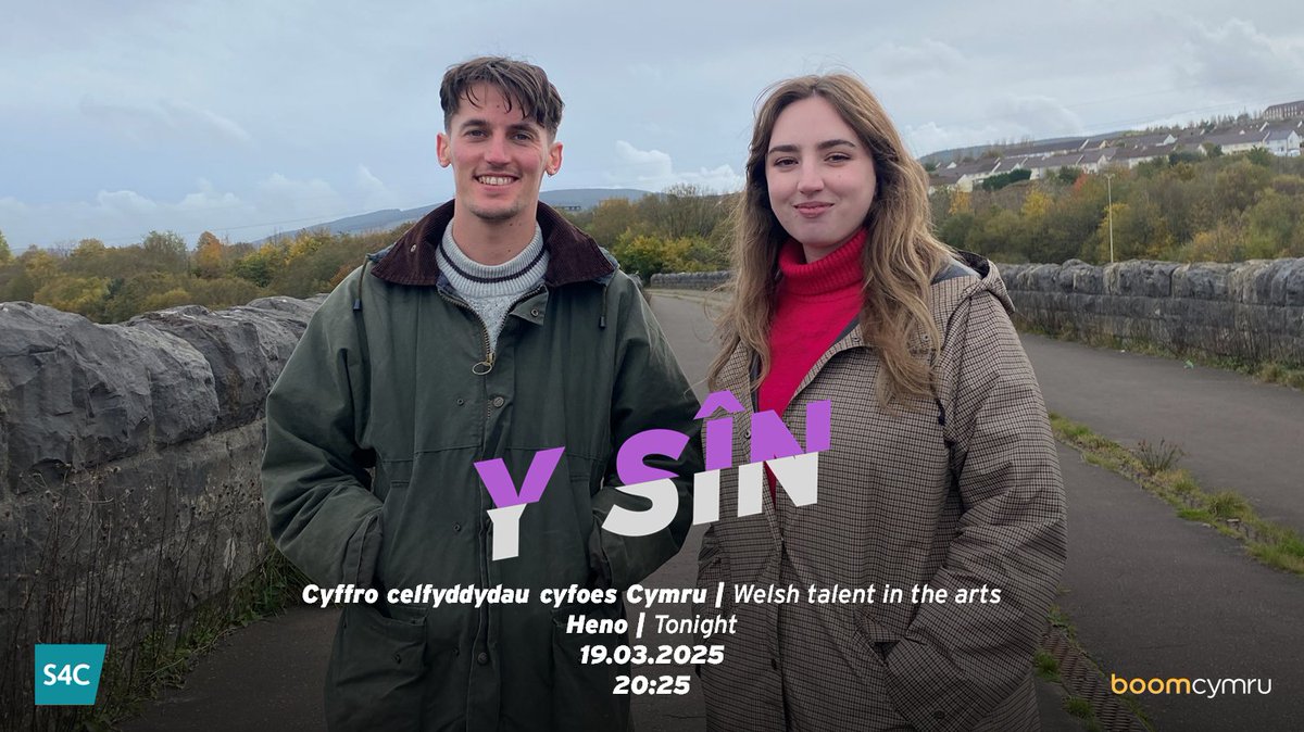 Heno ar <a href="/S4C/">S4C 🏴󠁧󠁢󠁷󠁬󠁳󠁿</a>, mae <a href="/FSciarrilloxx/">Franci🌸</a> a Joe  yn ymweld â byd cynllunio theatr, drymio a chreu zines, ac yn profi tirwedd ddylanwadol Merthyr Tudful.
Tonight, we join talent in the worlds of theatre design, drums and zines, and experience the influential landscape of Merthyr Tudful.