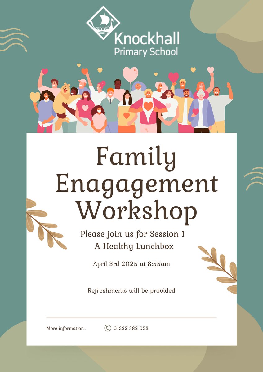 We invite all our KHP Families to join us for a Family Engagement Workshop on Thursday 3rd April! 😍😍😍🤩🤩🤩 We look forward to seeing lots of you there!