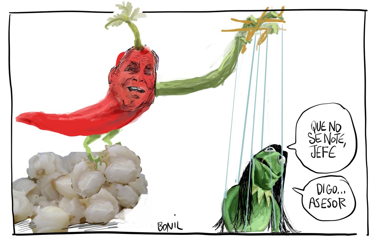 Ají con Mote y Rana René