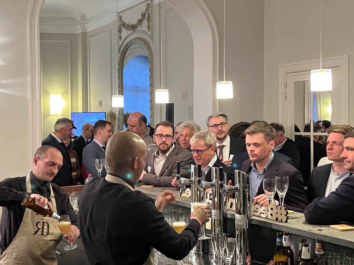 EU_today's tweet image. A great tasting of Polish beers last night at The Brewers of Europe, Brussels. Well done, chaps!
#EUToday #Beer #MoreBeer @brewersofeurope 
eutoday.net