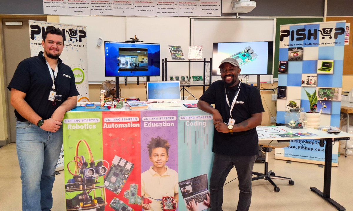 PiShopSA's tweet image. Empowering young minds at The Oprah Winfrey Leadership Academy for Girls! PiShop was invited to the school to introduce students to the amazing world of coding and making with Raspberry Pi and Micro:bit!

#raspberrypi #microbit #pishopsa #owlag #PiDay