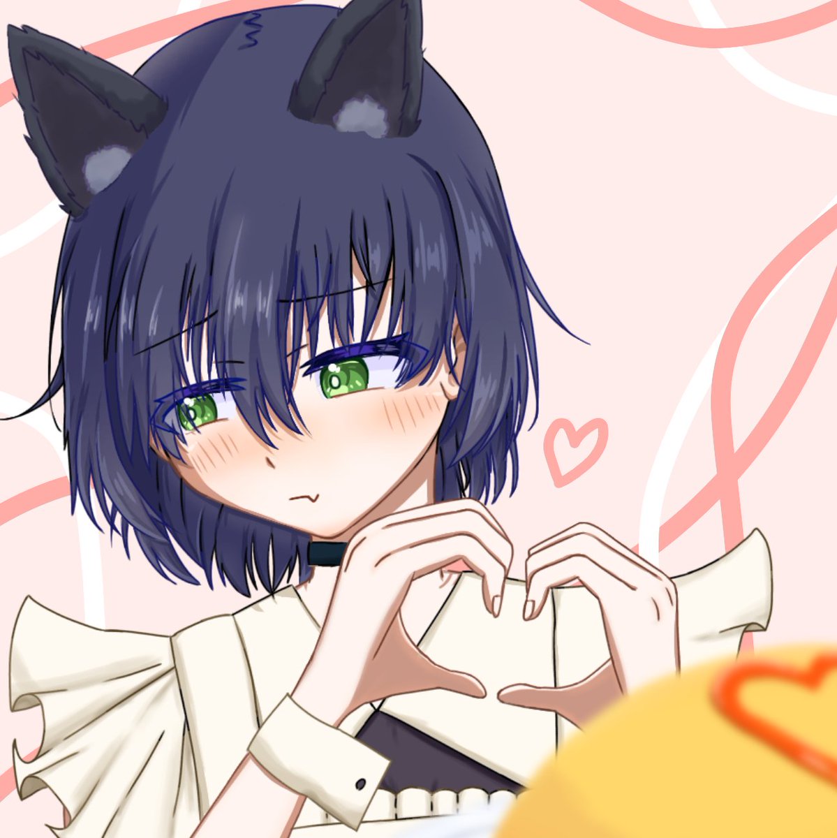 choko_116's tweet photo. 萌え萌えにゃん🫶💞
#イラスト #創作 https://t.co/FPsxP4s1Tk