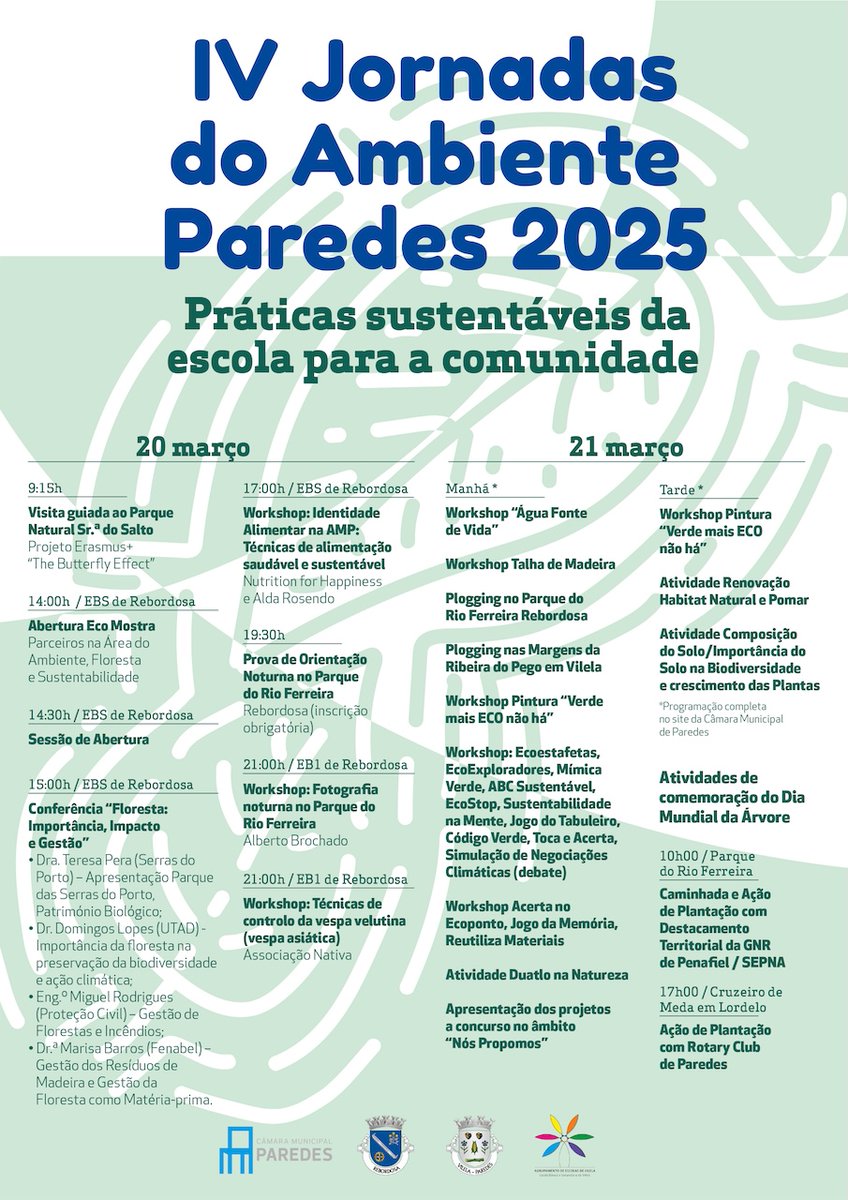 HanksThomas26's tweet image. Jornadas do Ambiente de Paredes com mais de 25 atividades

#paredes #valsousatv #sapo 
valsousatv.sapo.pt/2025/03/18/jor… 
@CMParedes