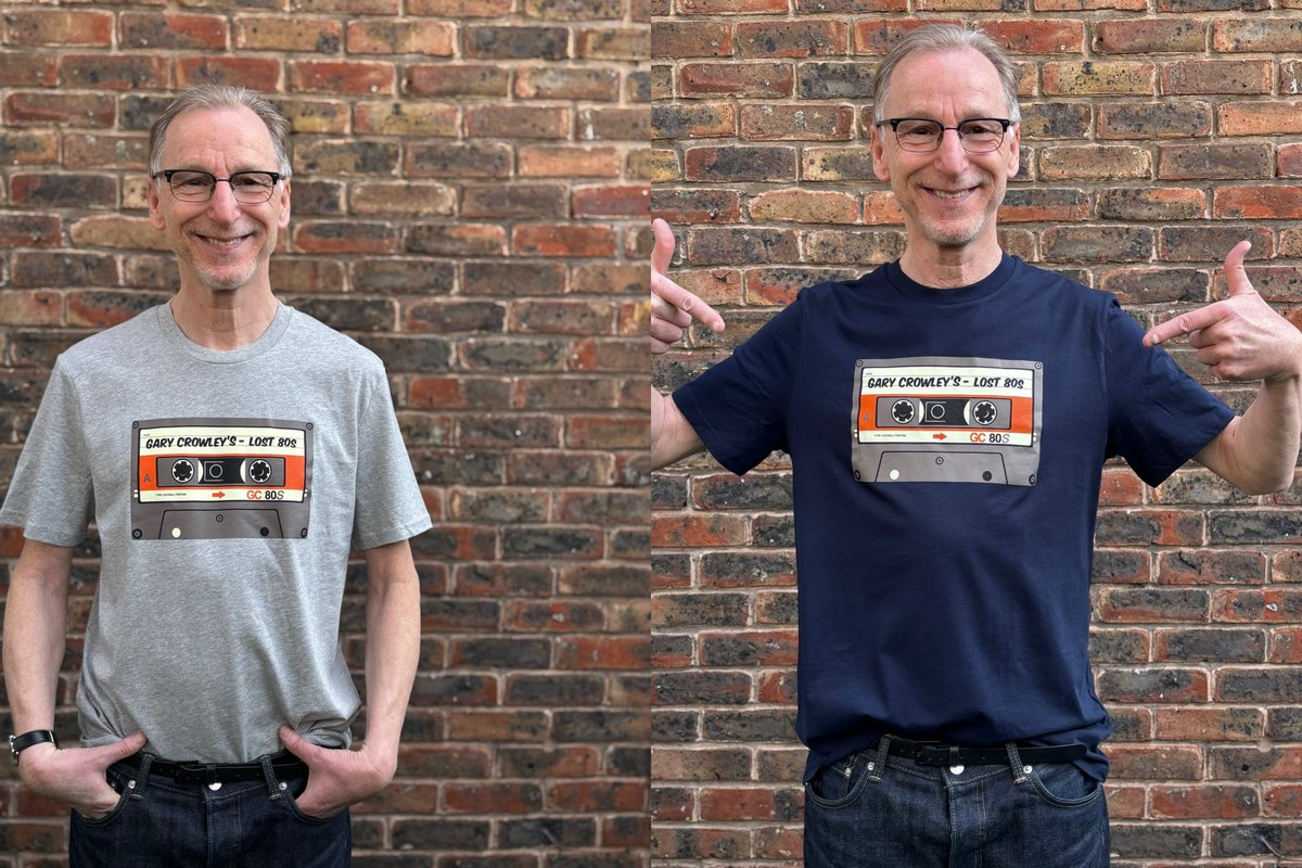👕 Lovin' these Tees BTW  GC!
#GCLost80s
<a href="/CrowleyOnAir/">Gary Crowley</a> #80s
