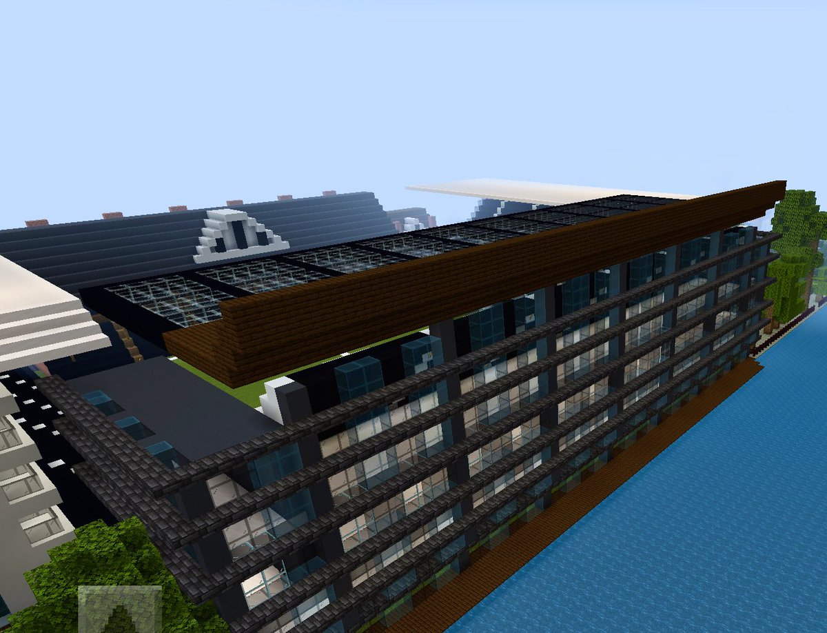 Fulham_japan's tweet photo. Throwback to when I was so bored during Lockdown I built craven cottage on minecraft💀 https://t.co/cFWdVz9kHF