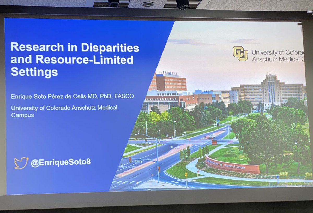 Great talk by <a href="/EnriqueSoto8/">Enrique Soto</a> on research in disparities and resource-limited settings to help start <a href="/SIOGorg/">SIOG</a> Masterclass #GeriOnc