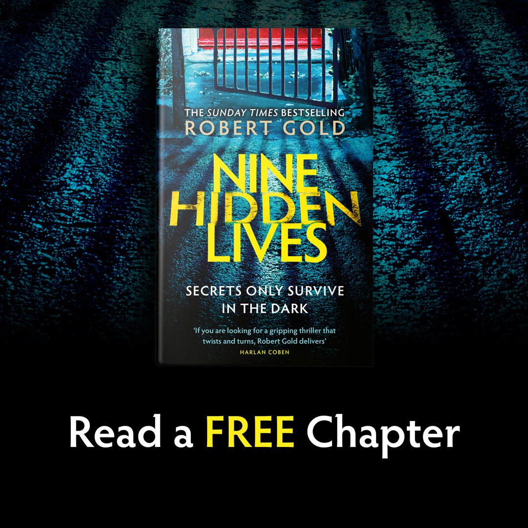 Can't wait for Nine Hidden Lives to be published on the 10th April? 

Then you're in luck! The Crime Vault have the first chapter available to read now! 

Read it here &gt;&gt; linktr.ee/robertgold