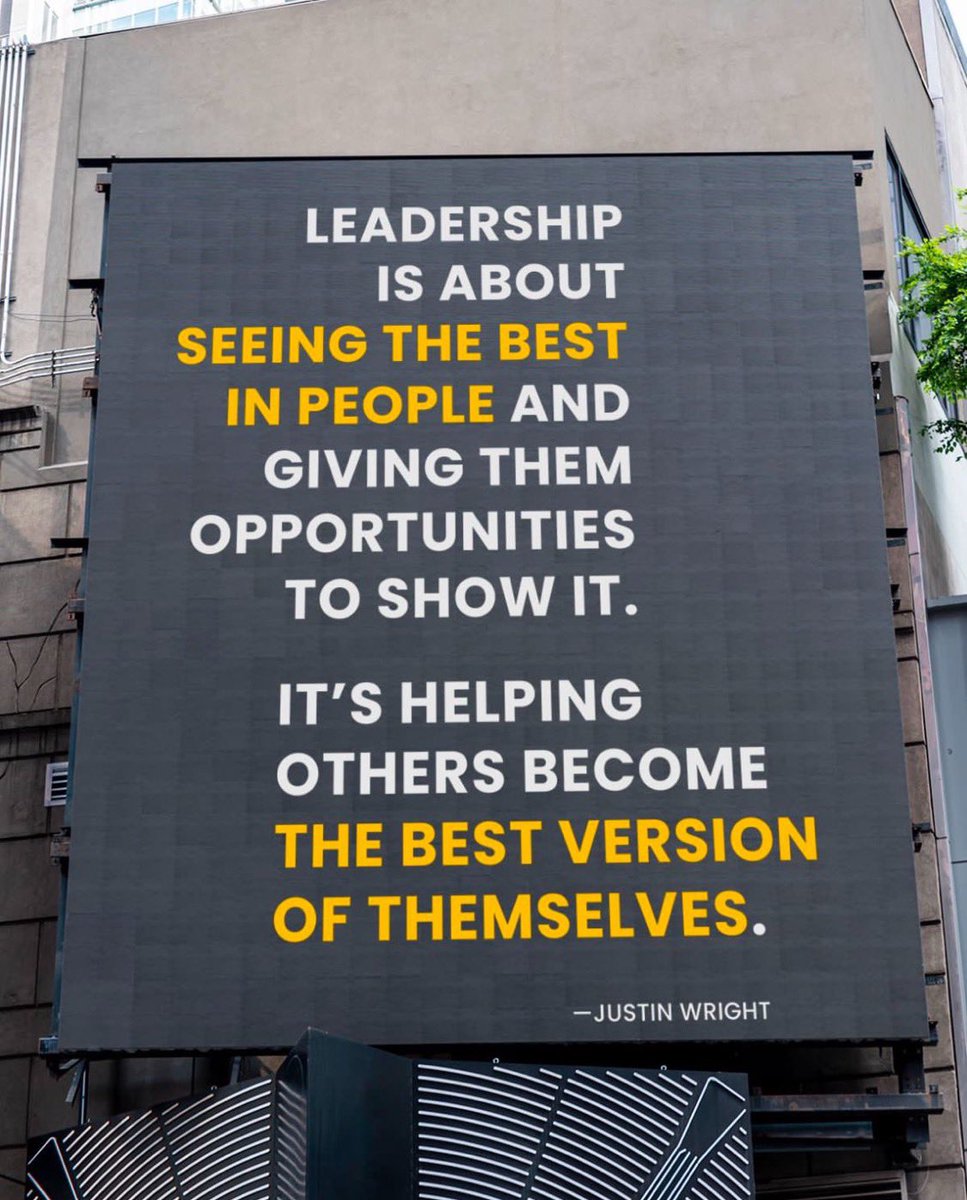 #Leadership at its best…