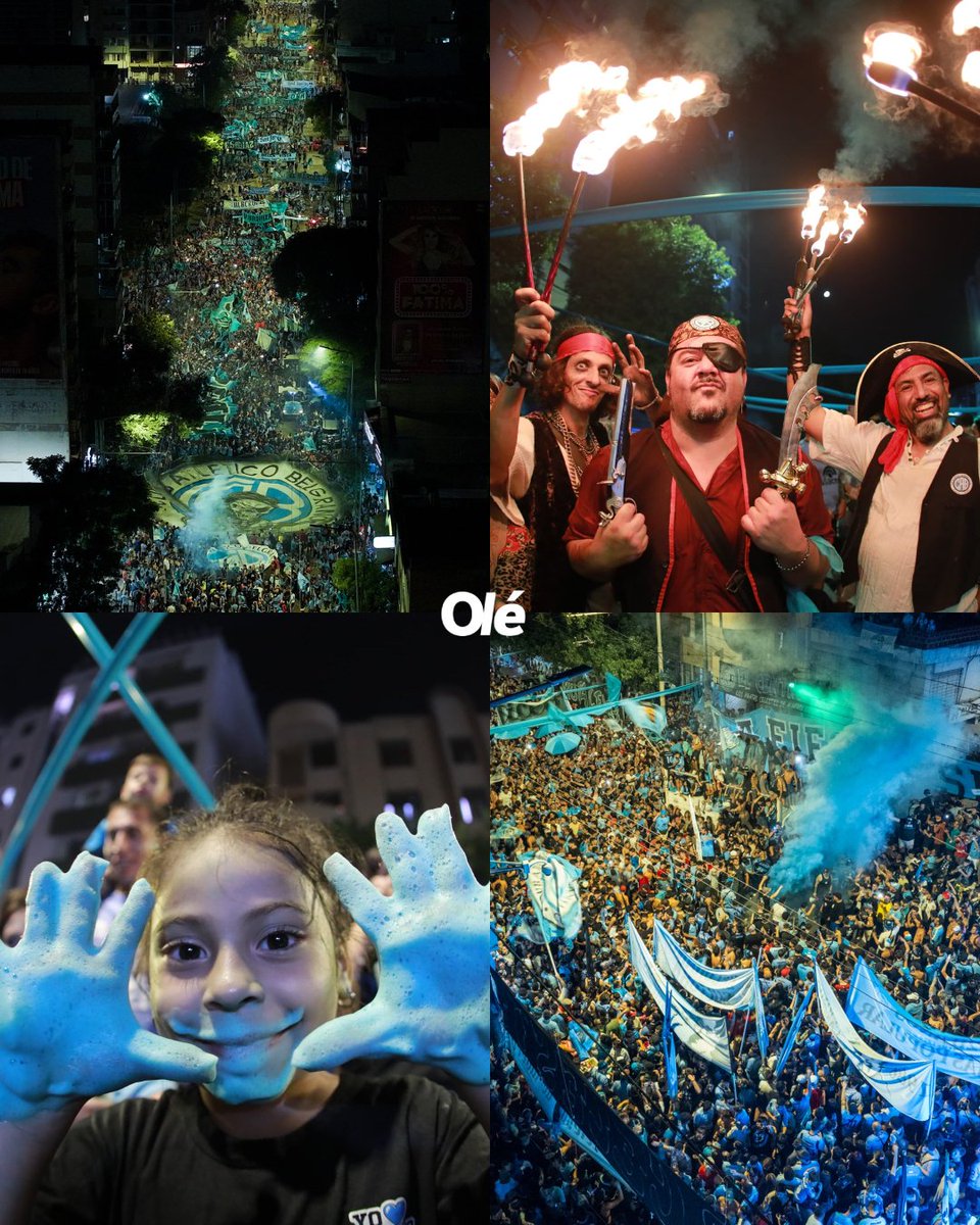 🤯 ¡LOCURA EN CÓRDOBA: MÁS DE 30 MIL HINCHAS DE BELGRANO FESTEJARON EL ANIVERSARIO Nº 120!

🔵🏴‍☠️ Ya entrada la medianoche, una multitud de gente del Pirata copó las calles de Alberdi y celebró el cumpleaños del club 🥳