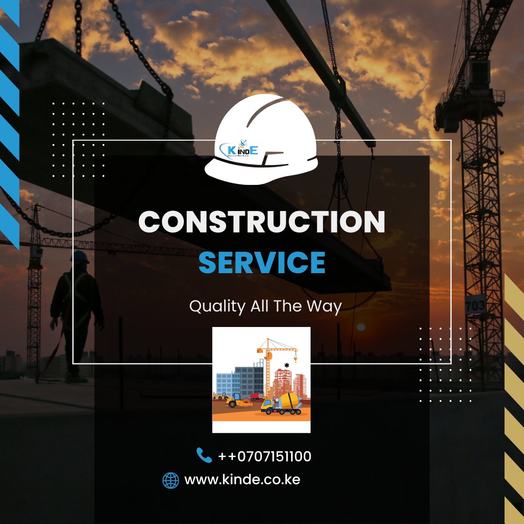 KindeWorks's tweet photo. From concept to creation, Kinde Engineering Works Ltd is your go-to for construction services in Kenya 🏢 Let’s turn your vision into reality. Contact us today or check out our website for more info!   #FreeMumbiSeraki #DeliveringEducationPromise #SafariRallyKenya2025 https://t.co/3LHVsV8d74
