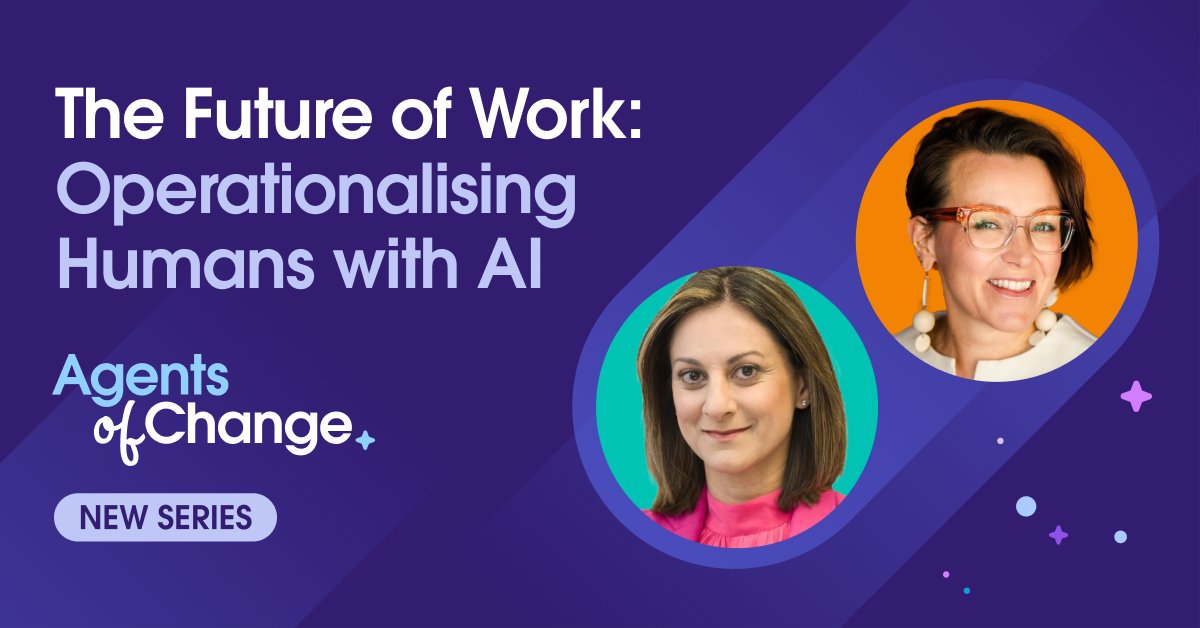 Salesforce UK & Ireland (@salesforceuk) on Twitter photo Redefining the future of work with AI. 🤖
Heidi O'Leary of <a href="/DeloitteDigital/">Deloitte Digital</a> joins us for #AgentsOfChange to examine how innovations like agentic AI are shifting the paradigm of how we do our jobs.
📺 Watch the full episode: sforce.co/4iAIHRT Redefining the future of work with AI. 🤖
Heidi O'Leary of <a href="/DeloitteDigital/">Deloitte Digital</a> joins us for #AgentsOfChange to examine how innovations like agentic AI are shifting the paradigm of how we do our jobs.
📺 Watch the full episode: sforce.co/4iAIHRT