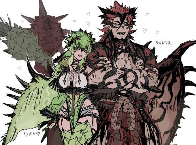 ※モンハン擬人化 