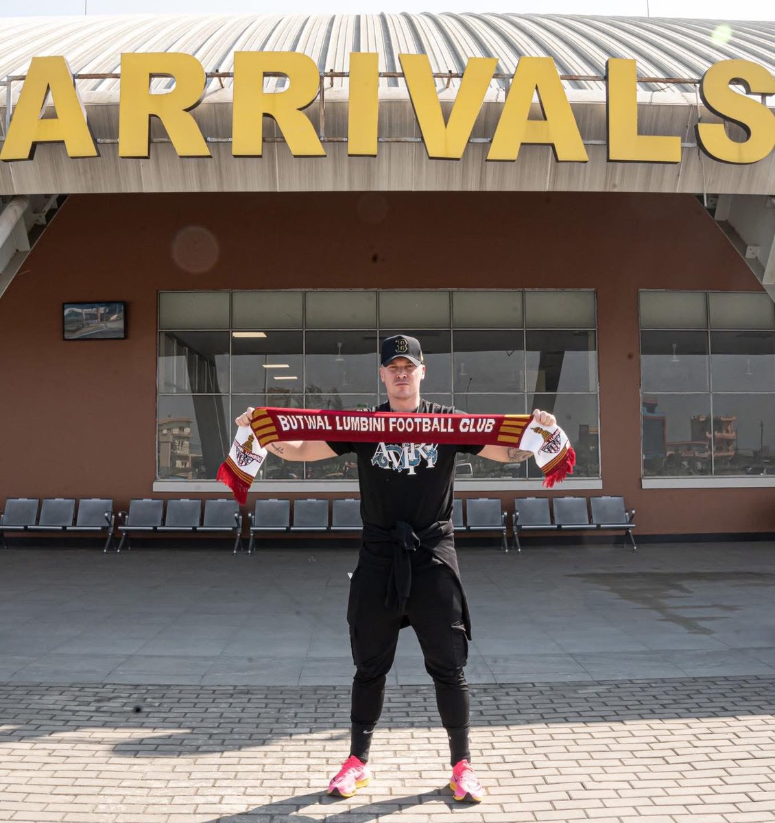 Popular English Footballer Adam Mitter arrives Nepal to play NSL from Butwal Lumbini FC. ❤️🇳🇵
