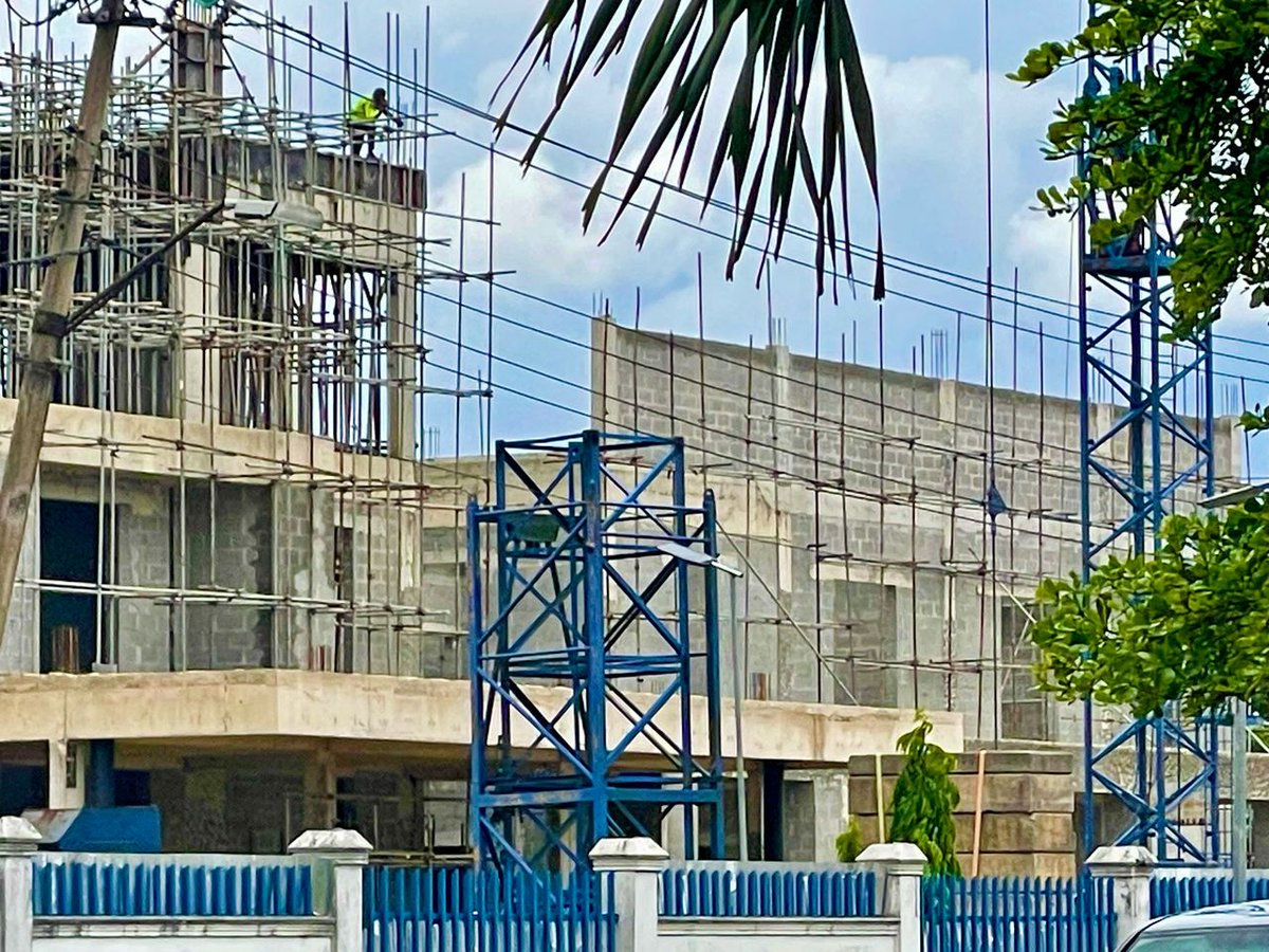 Photos of the ongoing reconstruction of the Rivers State House of Assembly hallowed chambers by Governor Sim Fubara