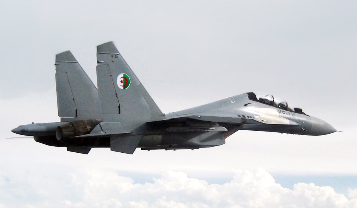 restitutorII's tweet photo. 🇩🇿
Algérie: Un Su-30MKA de l'armée de l'air algérienne s'est écrasé dans le centre de l'Algérie, le pilote est mort. https://t.co/phRghYwN7l