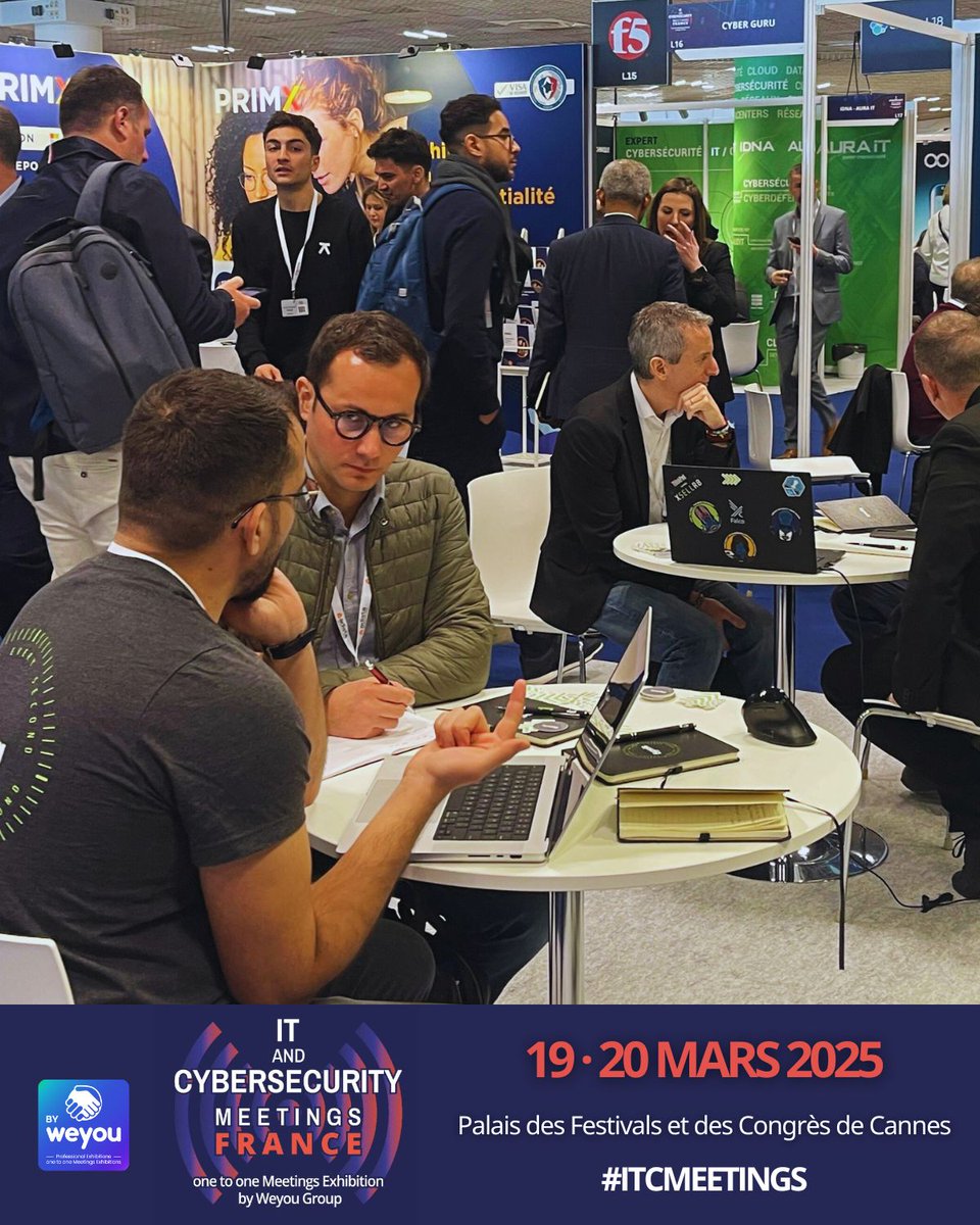 Top départ ! #ITCMeetings a ouvert ses portes ce matin au <a href="/CannesPalais/">Palais des Festivals</a> , annonçant le printemps avant l’heure pour faire éclore projets et collaborations.
#Réseau, #cloud, #mobilité, #cybersécurité : c'est parti !
🏷 Votre badge gratuit ici → lnkd.in/eGPSg3eW