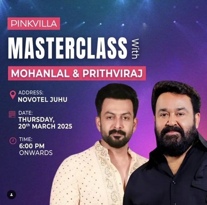 stayalive_1's tweet photo. Mumbai promotions begin tomorrow!

#EmpuraanOnMarch27 #PrithvirajSukumaran #Mohanlal https://t.co/FJDtRN6w7h