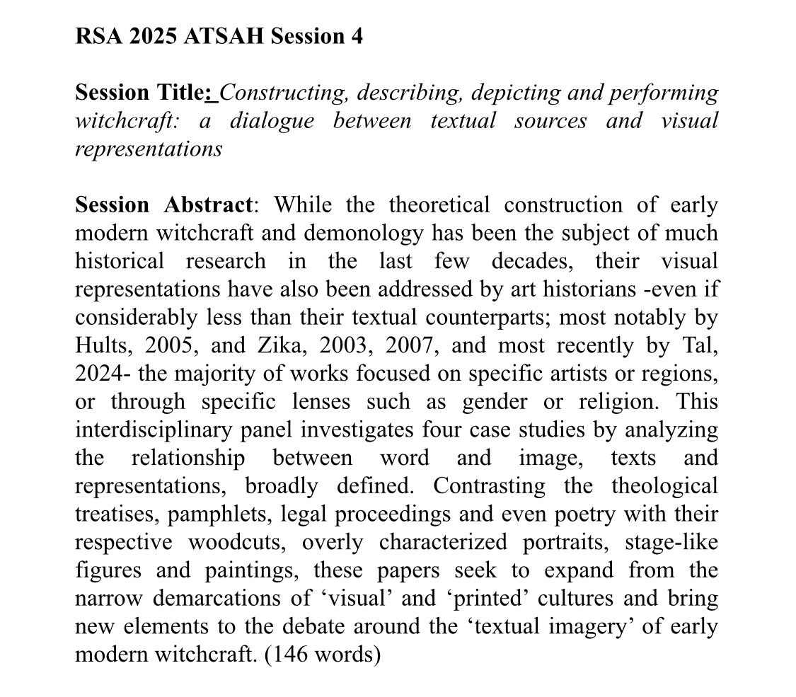 We’re shipping up to Boston (and bringing witchcraft!) @rsaorg <a href="/hsbamford/">Holly B 🌈</a> #rsa #rensa25 #boston #witchcraft #witchcraftstudies