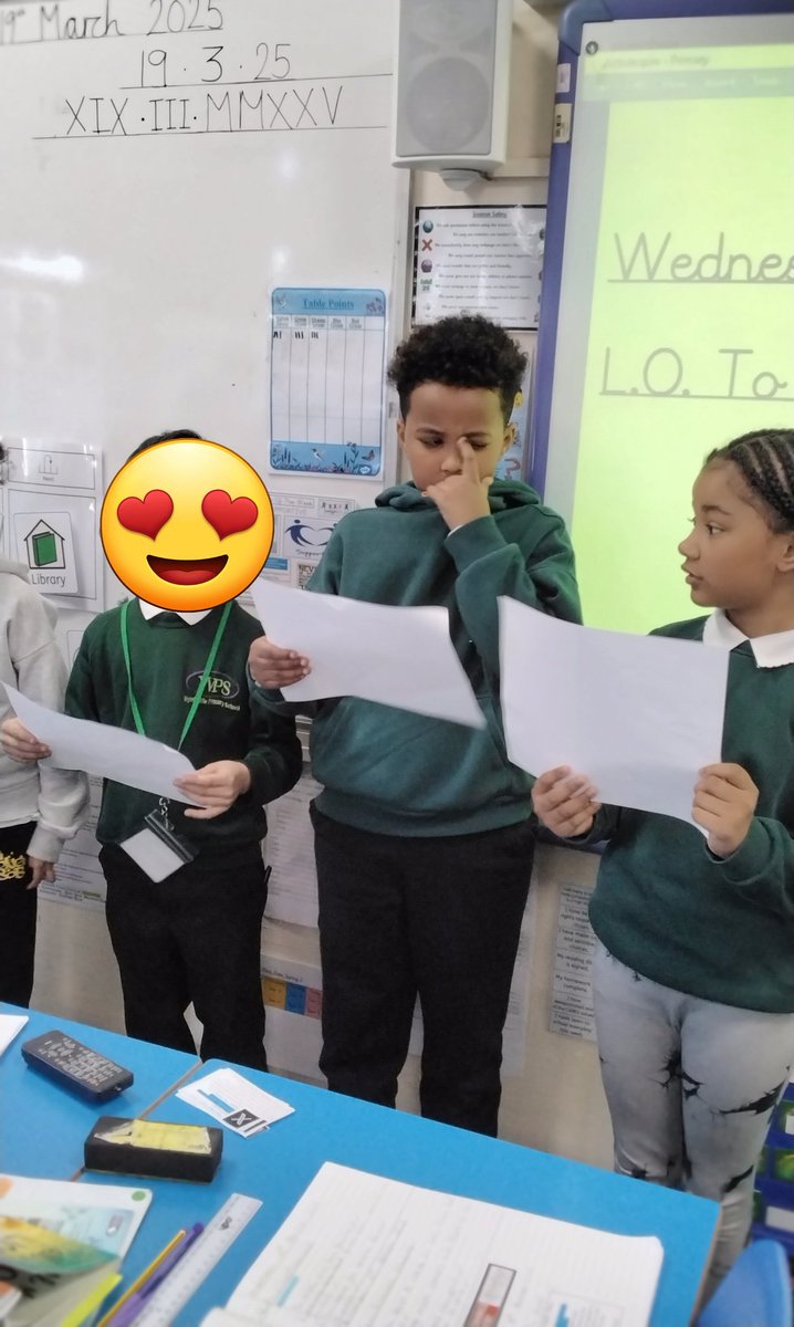 wyndclf's tweet image. The children in 4B analysed poems written by the poet AF Harrold. They then worked together to choose their favourite poem to perform in front of the class focussing on projection of voice and prosody. 
#PoetryPerformance #Reading #4B #WPS #LeighTrust #Article29
