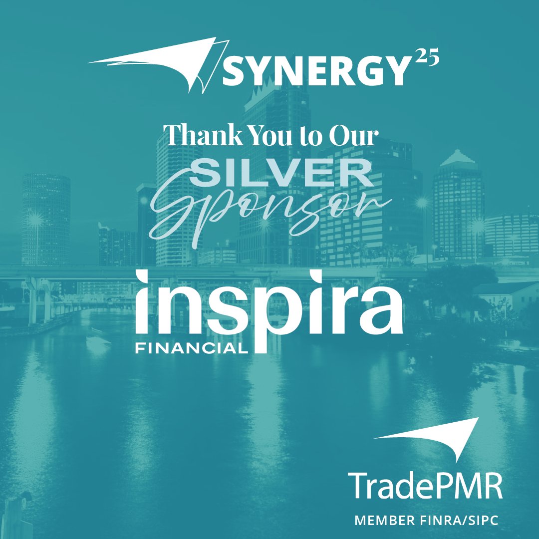 A big thank you to Inspira for joining us as a sponsor for SYNERGY25!

Inspira and TradePMR are unaffiliated companies.

#SYNERGY25
