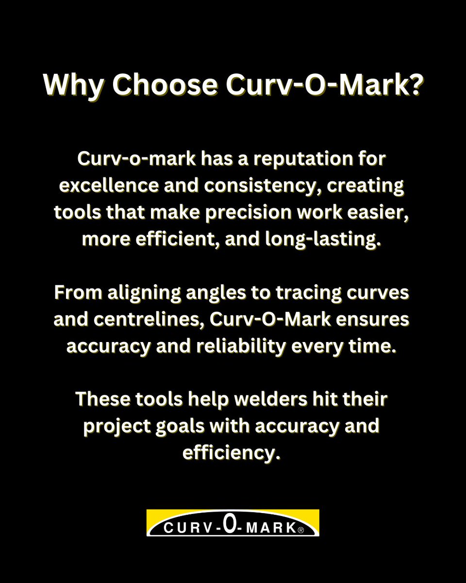 PTS_Tools's tweet image. Precise pipework is vital, and that&apos;s where CURV-O-MARK comes in. 💛📏

#CurvOMark #PipeToolSpecialists #PTS #PrecisionTools