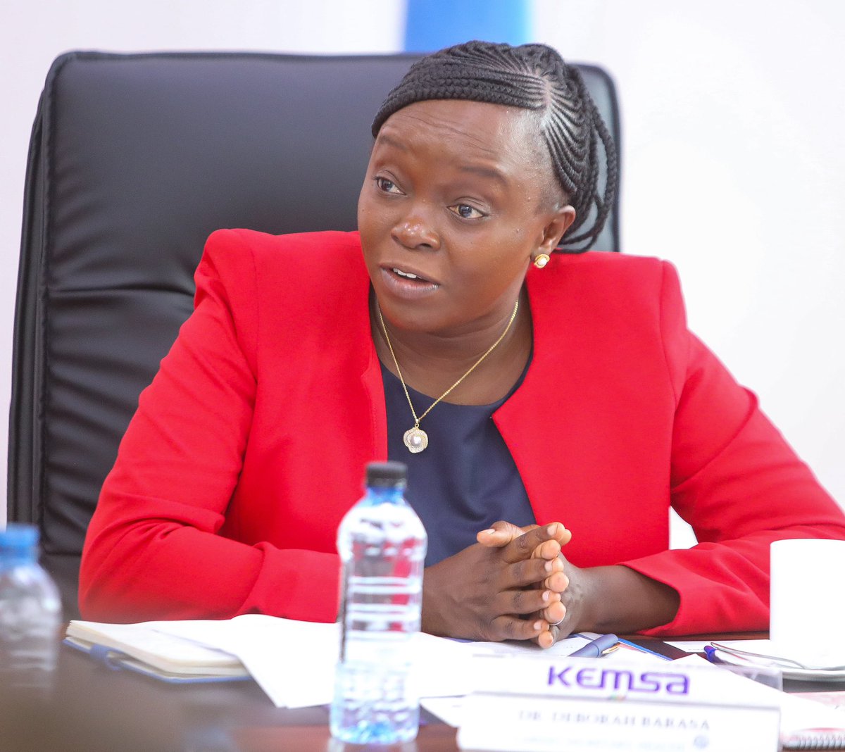 DeboraBarasa's tweet image. Advancing Kenya’s Health Security Through Strategic Partnerships

Held a meeting with a U.S. Congressional Delegation at KEMSA, reinforcing the strong Kenya-U.S. partnership in health systems strengthening, commodity security, and public health interventions.

Kenya is advancing…