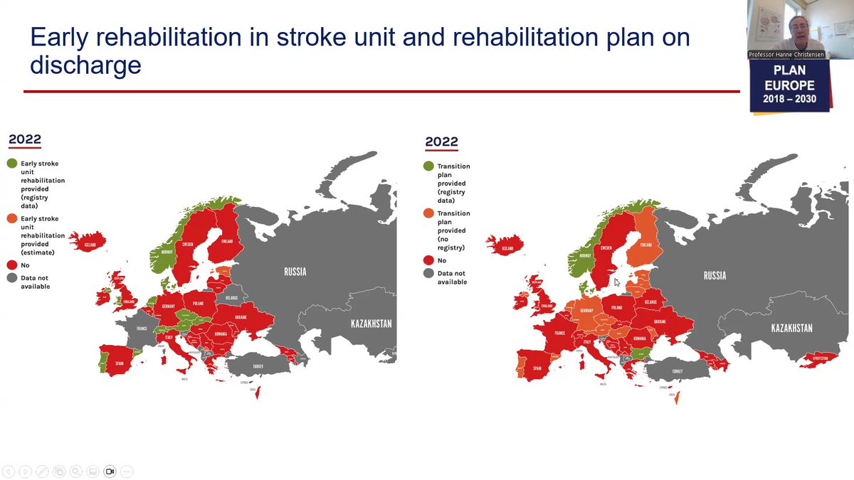 Launch of the Irish National Audit of Stroke National Report 2023

Professor Hanne Christensen, Chair, Action Plan for Stroke in Europe &amp; Board Member, Danish Stroke Registry presents now on trends in stroke care across Europe. 

The data shows large variation in all areas of