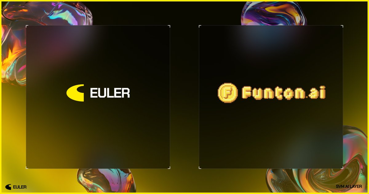 🤝 #SVM AI Layer meets #Web3Gaming!

<a href="/Euler_AI/">Euler</a> is joining forces with <a href="/funton_ai/">Funton.ai</a> to power customized, intelligent, and immersive gaming experiences for #Web3 projects and ecosystems.

🤖 Crypto AI meets next-gen GameFi 🎮