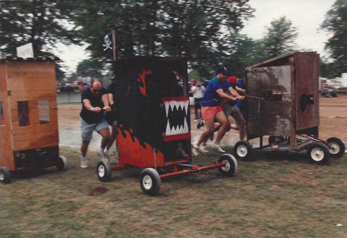Who remembers this blast from the past?! The Harrow Fair is looking at to bring back outhouse racing but we need to make sure there is an interest! Think you want to put together a team? Contact us by March 31st Final decision to follow