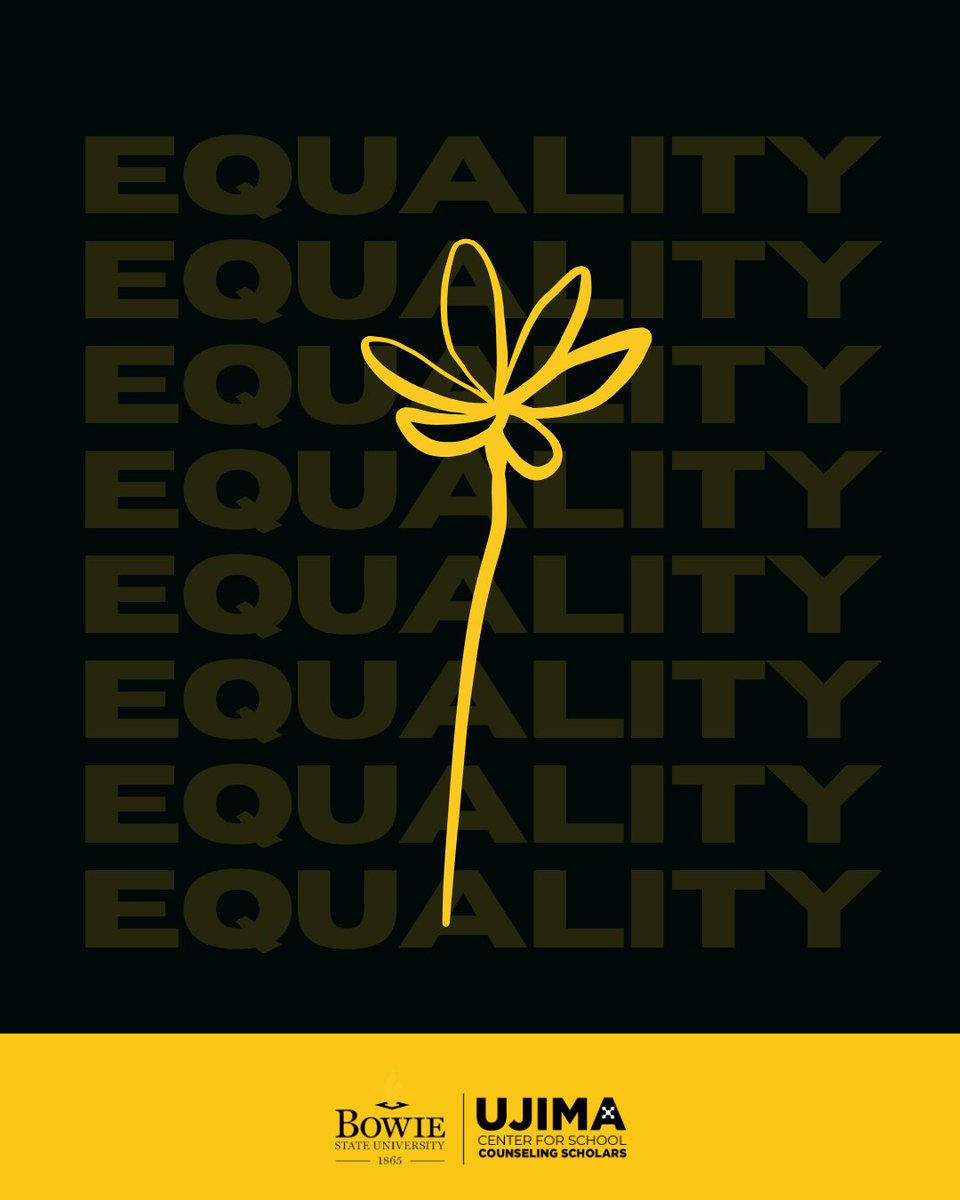 bowiestateujima's tweet photo. When we lift each other up, we all rise. 🌎💜 Gender equality isn’t just about fairness—it’s about unlocking the potential in every student.

Together, we can break barriers and build a future of true equity. 💪🏾 https://t.co/ao7WmZuYAL