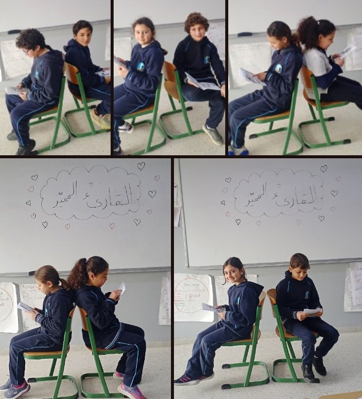Amira Afara (@amiraafara26815) on Twitter photo إنّ القراءة هي ركيزة أساسيّة من ركائزالمعرفة ،كيف لا وكلمة (إقرأ) هي أول كلمةنزلت في القرآن الكريم . من هنا انطلق المتعلّمون وتنافسوا فيما بينهم للحصول على لقب القارئ المميز.
<a href="/lamaarabi1/">lama arabi</a> <a href="/Hhhsinfo/">Houssam Hariri HS</a> <a href="/TawilNoor/">Noor Taweel</a> إنّ القراءة هي ركيزة أساسيّة من ركائزالمعرفة ،كيف لا وكلمة (إقرأ) هي أول كلمةنزلت في القرآن الكريم . من هنا انطلق المتعلّمون وتنافسوا فيما بينهم للحصول على لقب القارئ المميز.
<a href="/lamaarabi1/">lama arabi</a> <a href="/Hhhsinfo/">Houssam Hariri HS</a> <a href="/TawilNoor/">Noor Taweel</a>