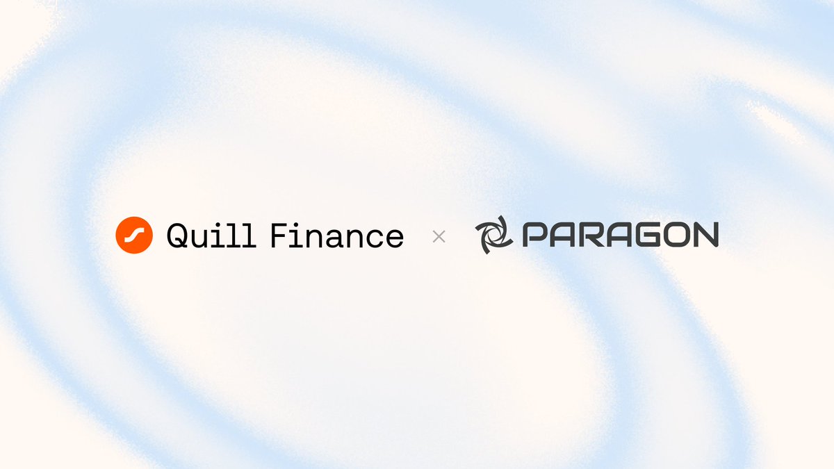 QuillFi's tweet photo. Today, we're excited to announce we are partnering with our friends over at @HQParagon 🤝

We also setup some quests to reward the community 👀

Check out the full article!👇
https://t.co/Mp9JCFDckU https://t.co/jklAKYLJBm