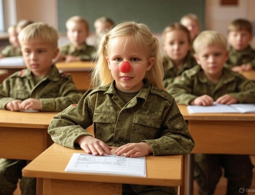 Unsere Lehrerin hat für unsere Grundschule eine neue Schuluniform eingeführt.
Wie findet ihr?