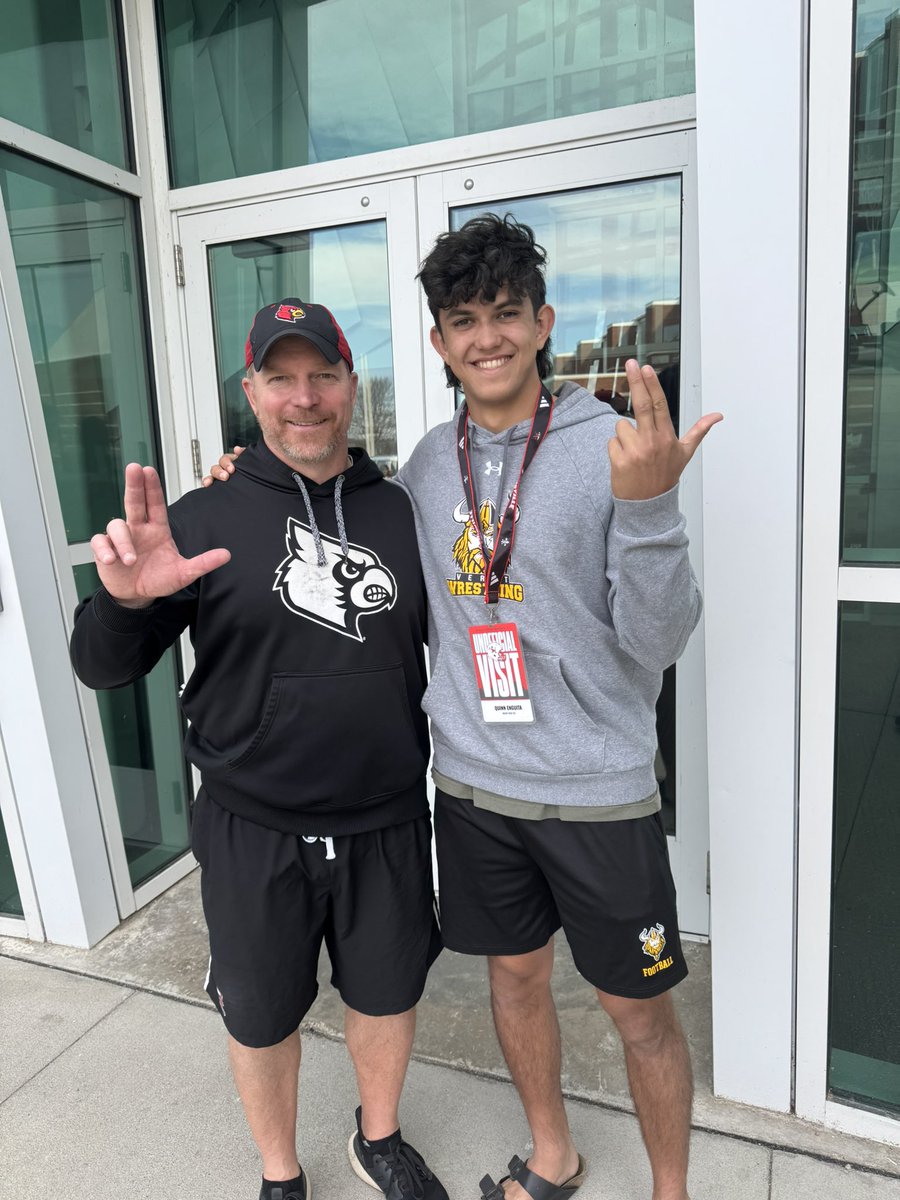 Quinn Enguita (@quinnenguita) on Twitter photo Had a great time at The Ville yesterday! Thank you <a href="/CoachMarkHagen/">Mark Hagen</a> <a href="/MarkIvey90/">Coach Mark Ivey</a> for the hospitality! 🔴⚫️
#GoCards
<a href="/CoachRodeBV/">Richie Rode</a> <a href="/CoachVillegasBV/">Dave Villegas</a> <a href="/coachcurtis42/">Coach Curtis</a> Had a great time at The Ville yesterday! Thank you <a href="/CoachMarkHagen/">Mark Hagen</a> <a href="/MarkIvey90/">Coach Mark Ivey</a> for the hospitality! 🔴⚫️
#GoCards
<a href="/CoachRodeBV/">Richie Rode</a> <a href="/CoachVillegasBV/">Dave Villegas</a> <a href="/coachcurtis42/">Coach Curtis</a>