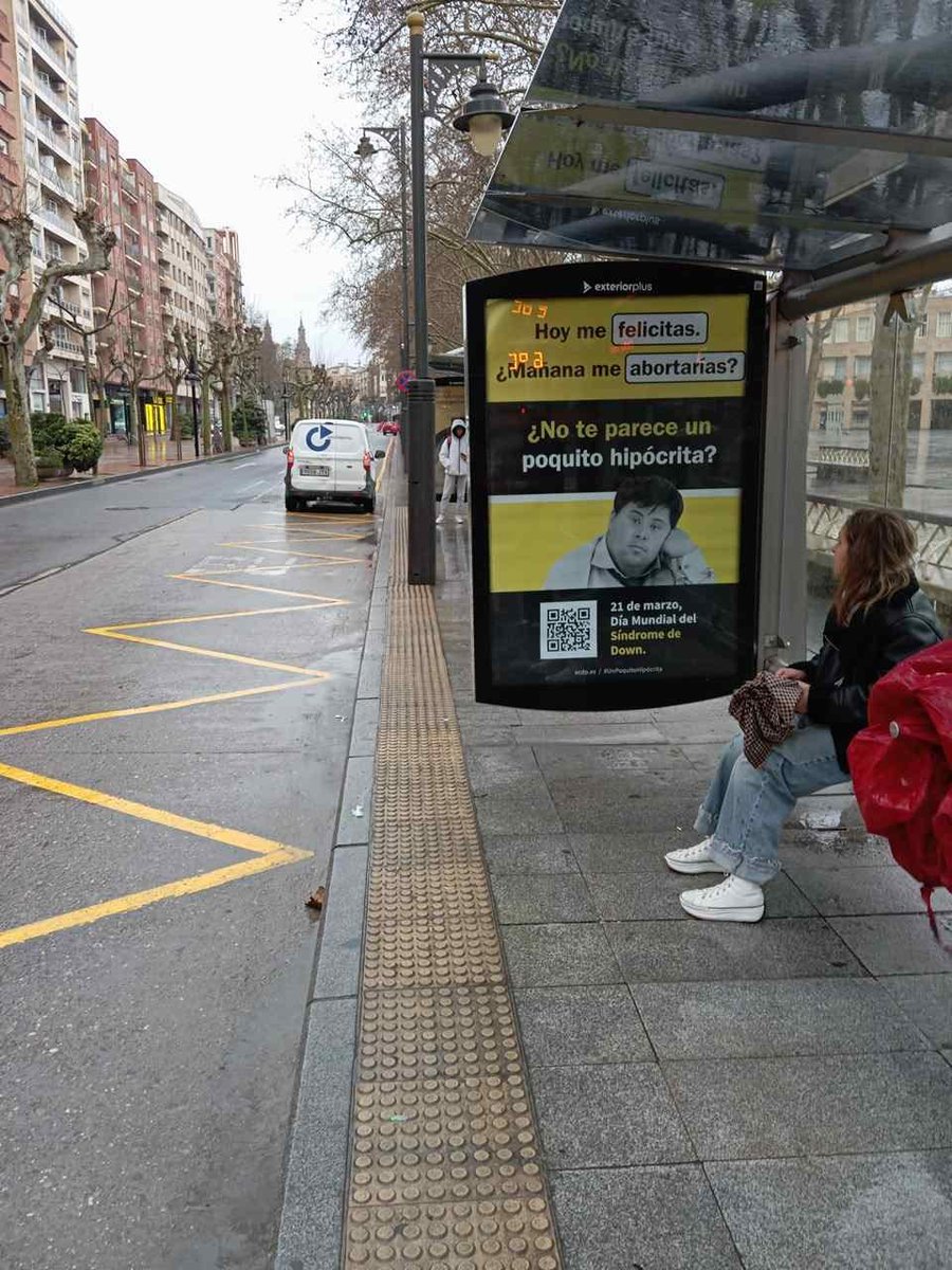 🔴 HOY ME FELICITAS, ¿MAÑANA ME ABORTARÍAS?

🗓 El 21 de marzo se celebra el día mundial del Síndrome de Down, pero nadie cuenta que a más del 80% se les aborta. 

⚠ Se les celebra si ya han nacido, pero si no, no se les deja nacer. 

⁉ “¿No te parece un poquito hipócrita?” es