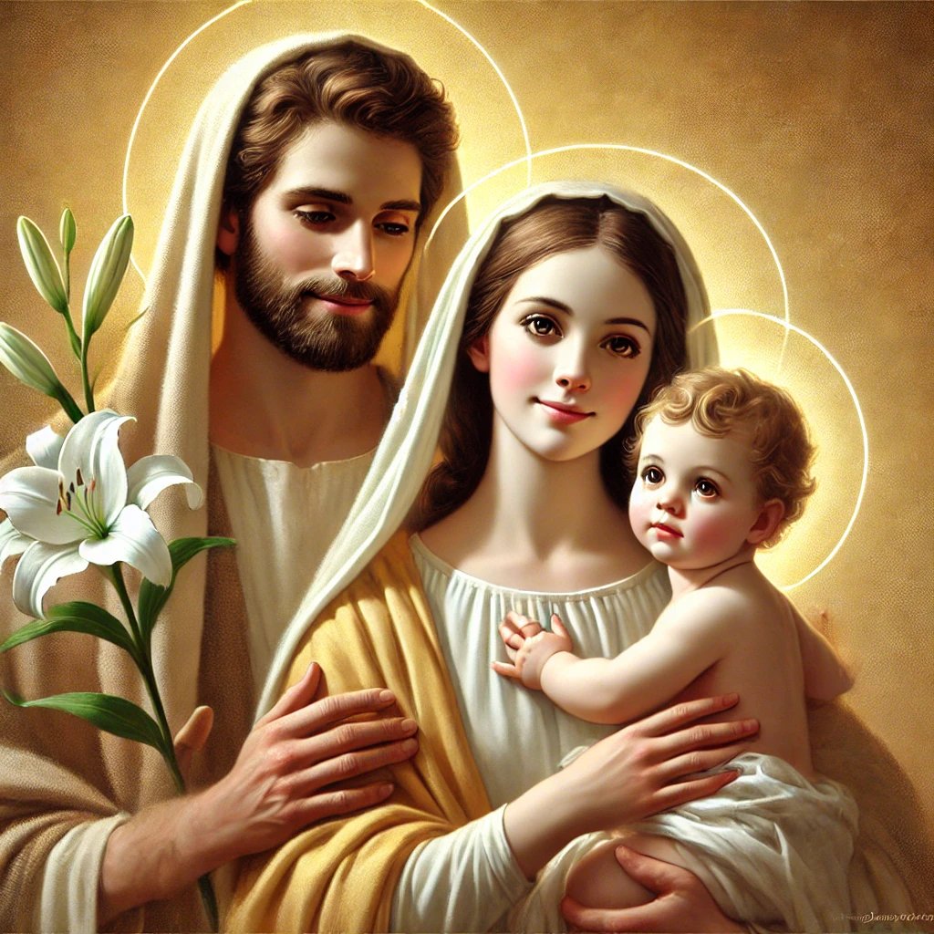 Saint patron de l’Église catholique, des travailleurs et des pères de famille, saint Joseph est l’un des seuls saints à être fêté deux fois dans l’année (19 mars et 1er mai).

Aujourd'hui Saint Joseph est fêté comme l’époux de Marie et  patron de l'Eglise .