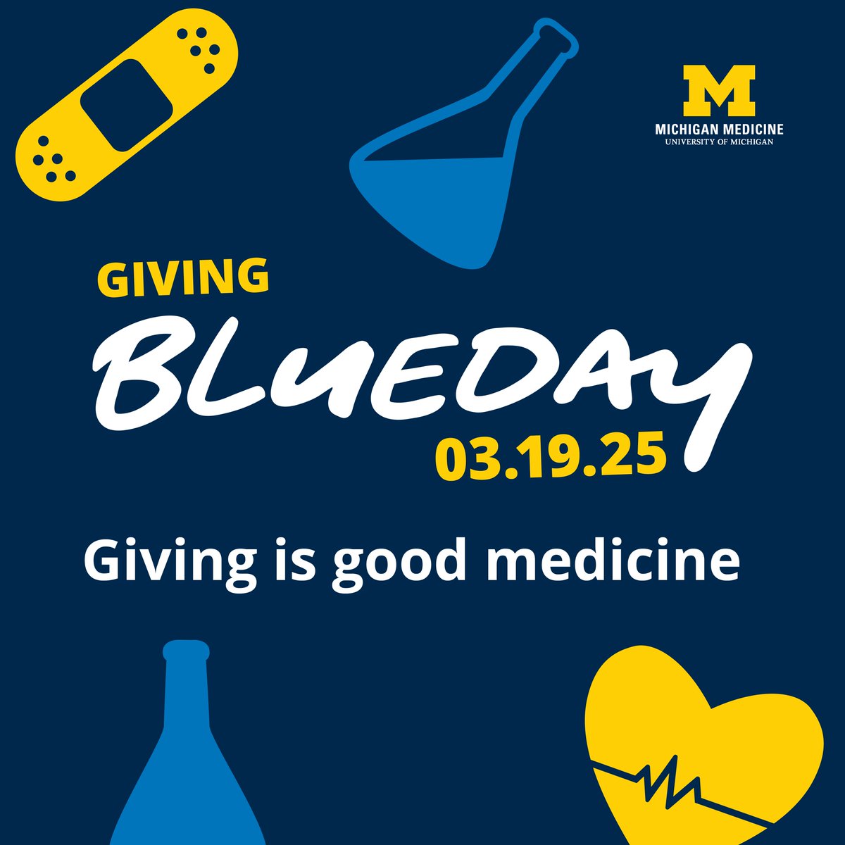 Today is #GivingBlueday! It’s time to change lives and shape the future with Michigan Medicine. Please consider giving to the Jerome Jacobson International Program at the Kellogg Eye Center. Gifts of every size make a difference! givecampus.com/schools/Univer…