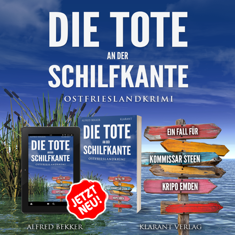 Der neue #Ostfrieslandkrimi „Die Tote an der Schilfkante“ von #AlfredBekker garantiert dir #Spannung bis zur letzten Seite – da kannst du nicht aufhören zu lesen! #KommissarSteen und die #Kripo #Emden sind wieder gefordert. Erhältlich als #Buch und #EBook.
amazon.de/dp/B0DTGQ62K5