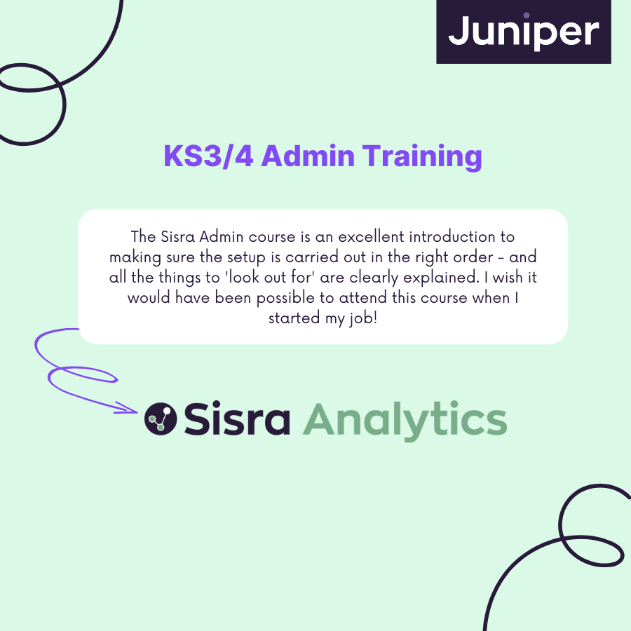 There's still time to register for our Sisra Analytics KS3/4 Admin Training course next week! 😊

Ideal for anyone who is brand new to the system who wants to learn how to set-up Sisra from scratch, as well as upload ongoing data collections ✅

Book here: eu1.hubs.ly/H0hwSJn0