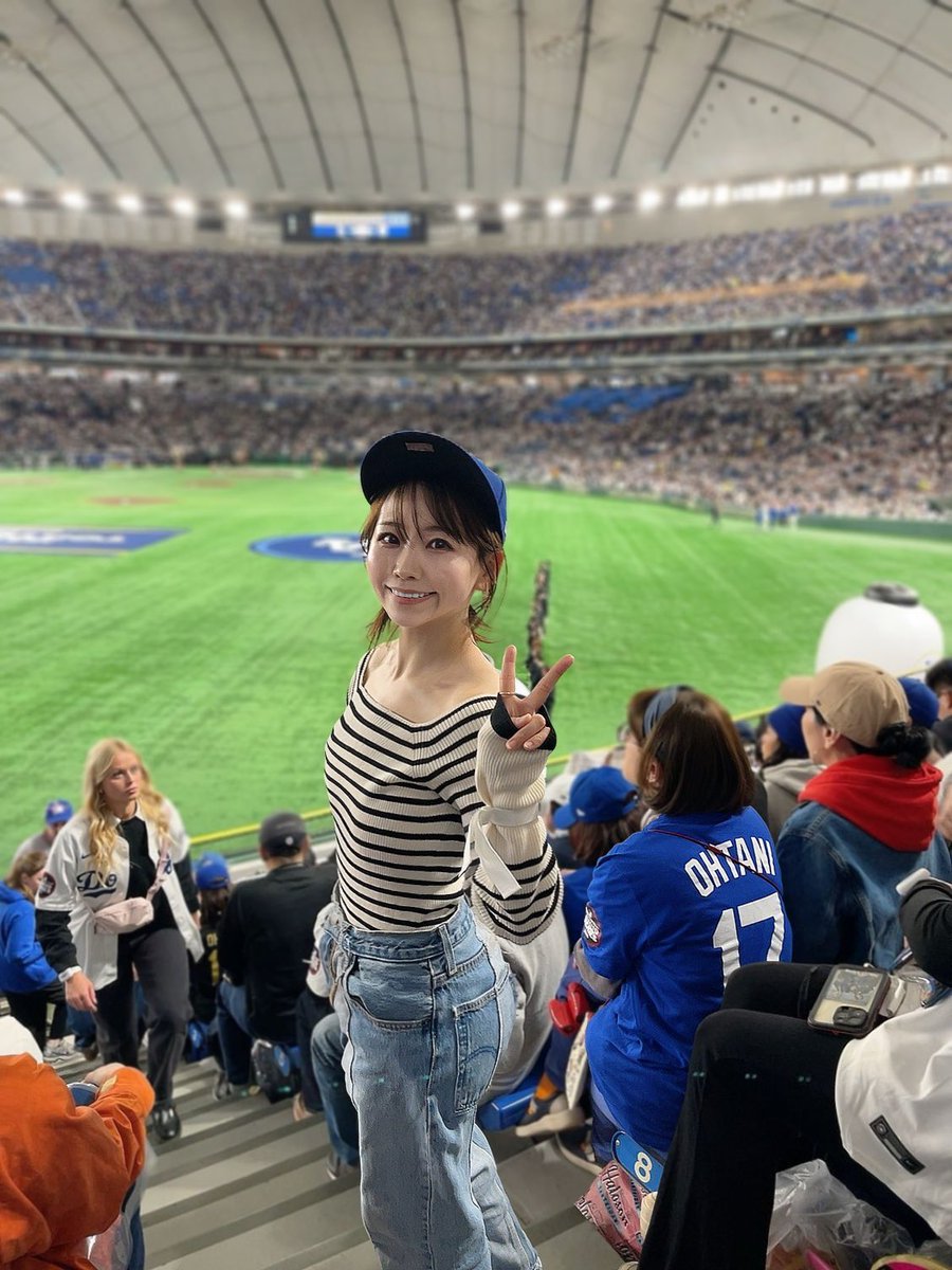 東京ドーム来てる~⚾️