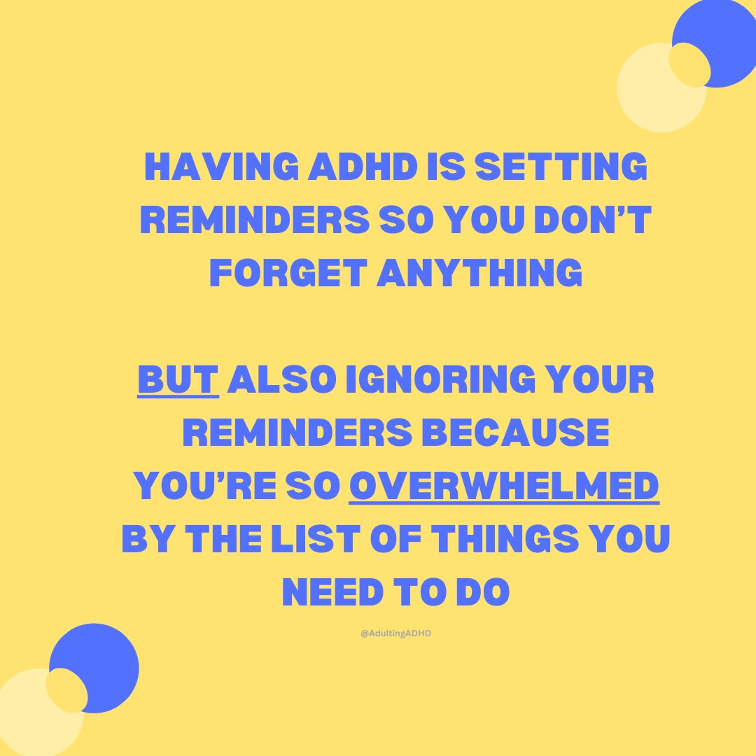 This is me and ADHD right now