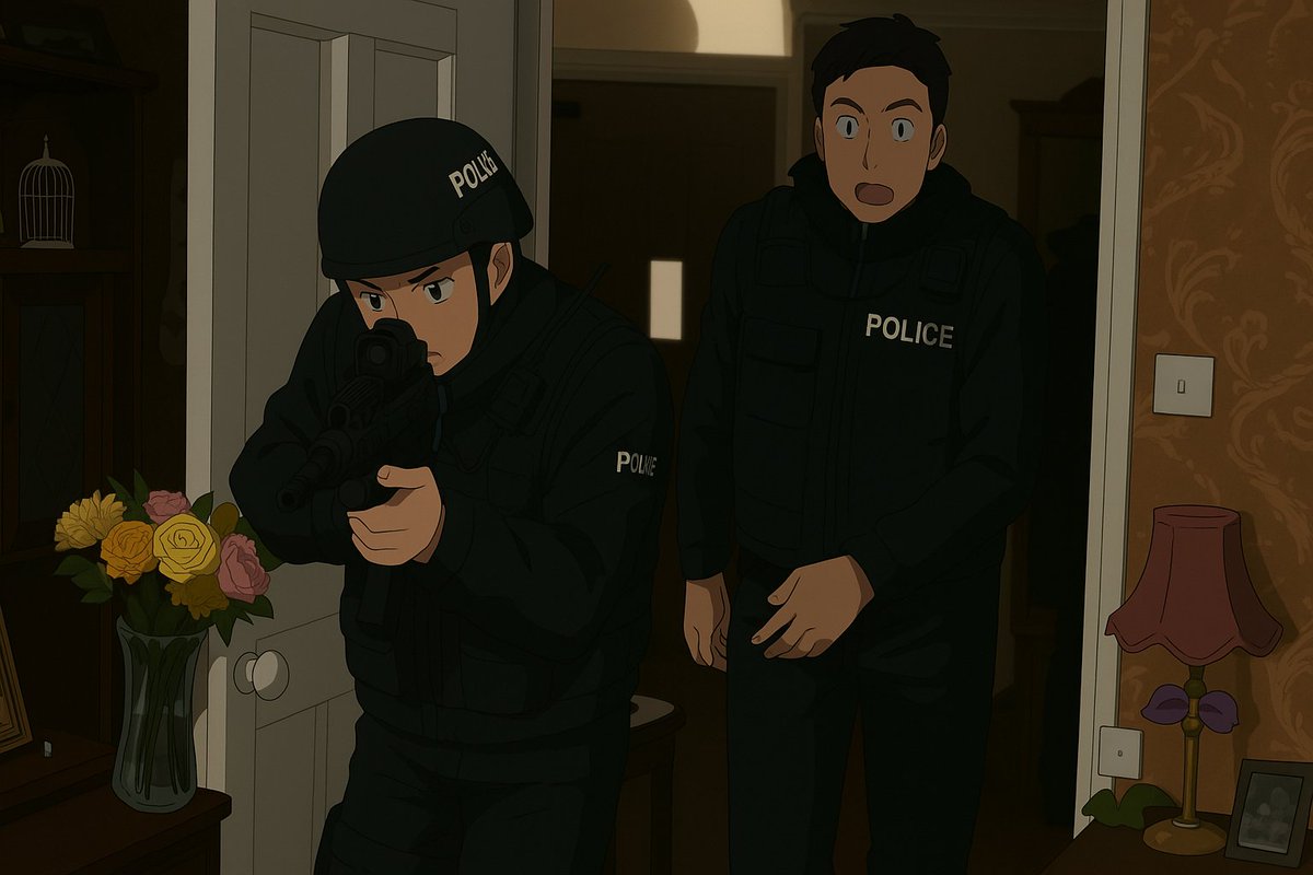 "Detective....."
"Sarge"

#SavingSWARLA