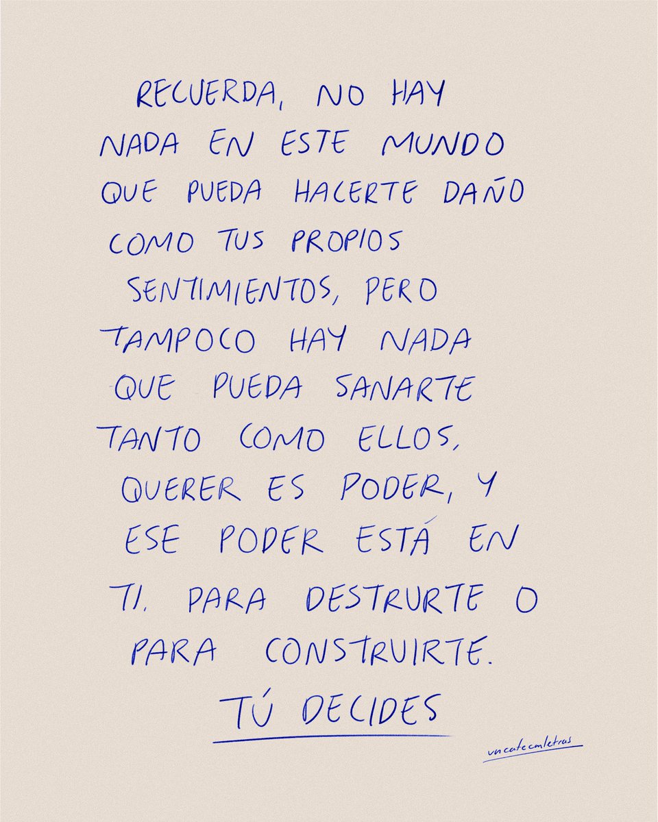 Un café con letras tweet media