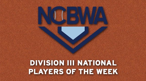 Strong, Stevenson and Alberhasky honored as NCBWA Division III National Players of the Week ncbwa.com/a/376f9bd4