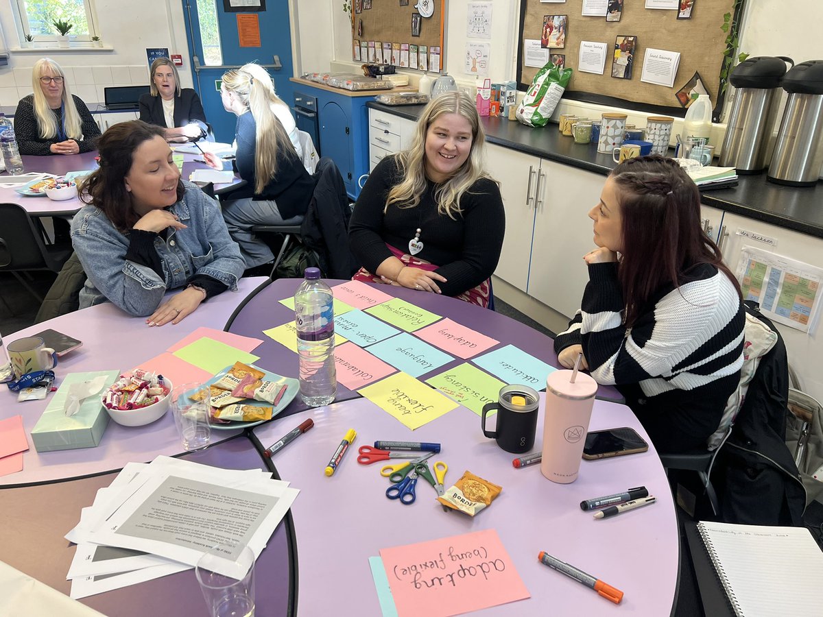 RiddingsSENCO's tweet image. Had a great day facilitating on the NPQSENCO for @PotentiaTSH with the amazing @cherylgaughan1. So inspiring to spend the day with our wonderful @embarkfed SENDCOs. Thank you @RiddingsJnr