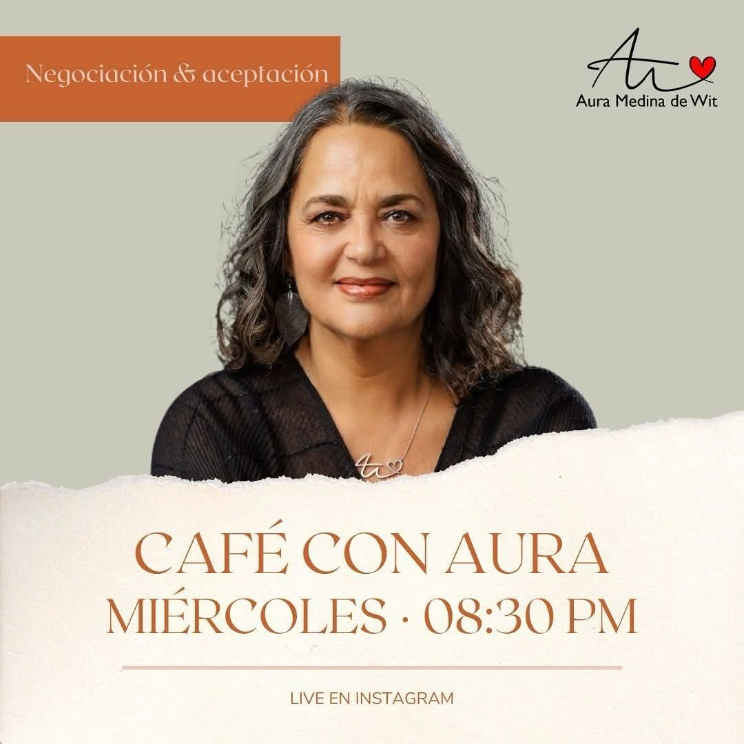 Esta noche te espero con un café, un té o lo que sea en mi cuenta de Instagram para platicar de Negación vs aceptación. 
No te lo pierdas.